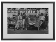 24 Hours of Le Mans Framed Matted Print