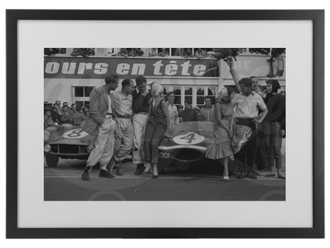 24 Hours of Le Mans Framed Matted Print