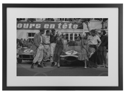 24 Hours of Le Mans Framed Matted Print