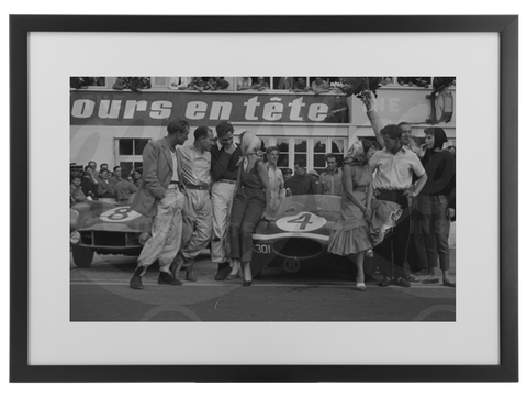 24 Hours of Le Mans Framed Matted Print