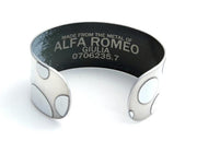 Alfa Romeo Polka Dot Cuff Bracelet by CRASH Jewelry