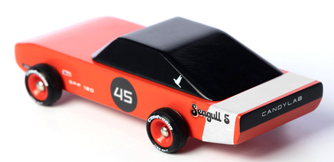Candylab Seagull 5 Red Wood Race Car