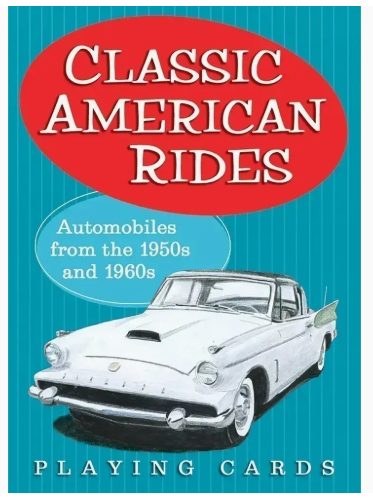 American Classic Cars Playing Cards