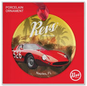 Ferrari Berlinetta Porcelain Ornament