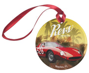 Ferrari Berlinetta Porcelain Ornament