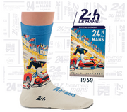 Le Mans Posters 4-Pack Car Socks