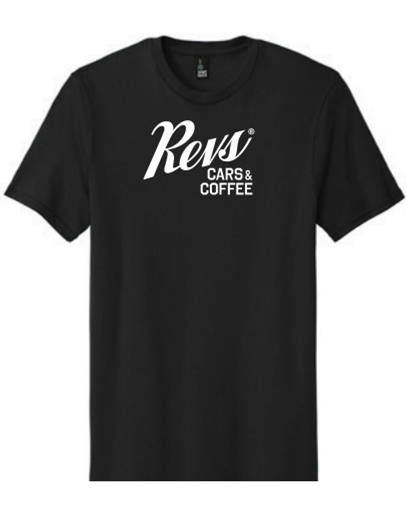 Revs Institute Cars & Coffee T-shirt - Black
