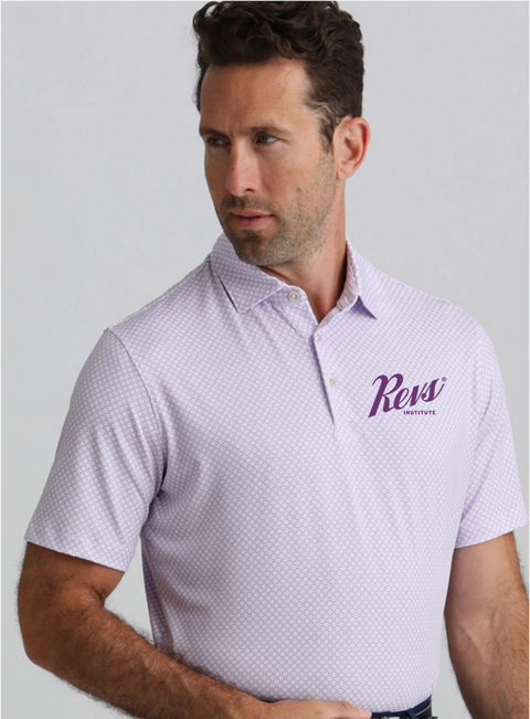 Revs Institute Men's Performance Polo - Lilac