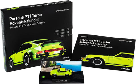 Porsche 911 Turbo 1:43 Model Kit - Advent Calendar by Franzis