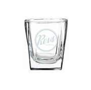 Revs Institute Shot Glass Set of Four