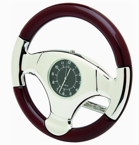 Steering Wheel Desk Clock