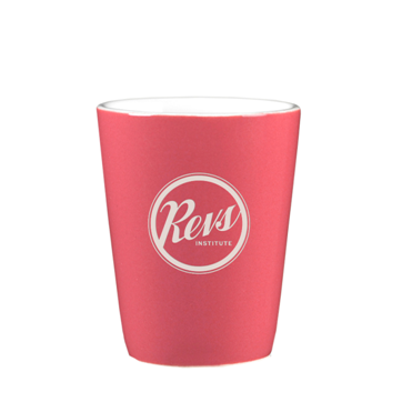 Revs Institute Ceramic Shot Glass - Dusty Pink