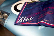 Revs Car-themed Cotton-Silk Blend Scarf/Wrap