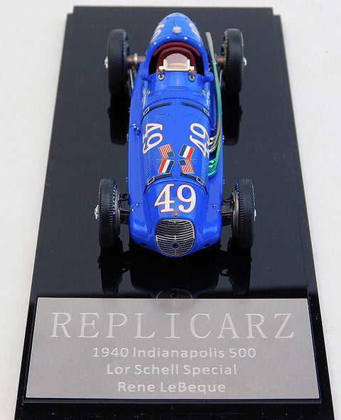 1 43 Diecast Model 1940 Indianapolis 500