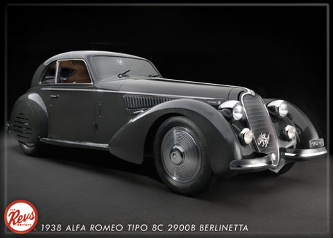 1938 Alfa Romeo Car Magnet