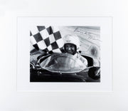 Porsche 550 Spyder, Denise McCluggage - Original Tom Burnside Photographic Print