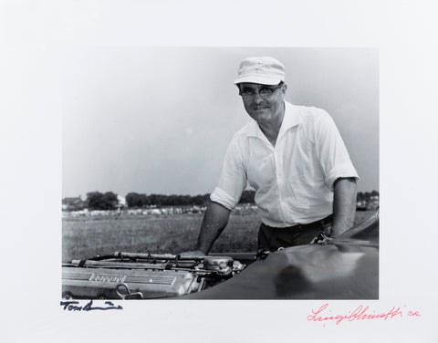 Luigi Chinetti, Sr., Shelby’s Maserati - Original Tom Burnside Photographic Print