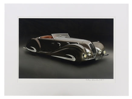 Car Artwork 1937 Delahaye