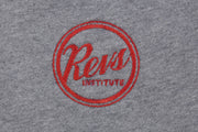 Revs Institute Mens 1/4 Zip Fleece - Heather Grey