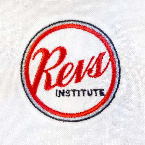 Revs Institute Polo - White/Black