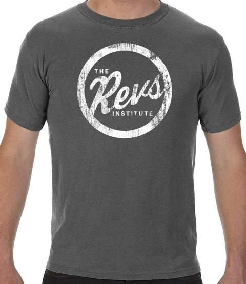 Revs Institute Signature T-shirt - Charcoal