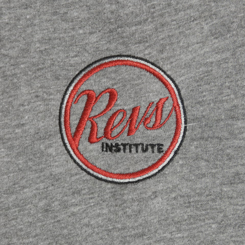 Revs Institute Tri-blend Crew T-shirt - Premium Grey, Color Logo