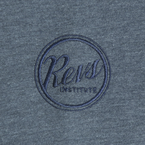 Revs Institute Tri-blend Crew T-shirt - Vintage Navy